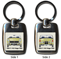 MG Midget MkIII (disc wheels) 1969-71 Keyring 5